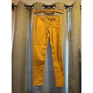 Good Condition Women's Express Mustard Straight Leg Pants